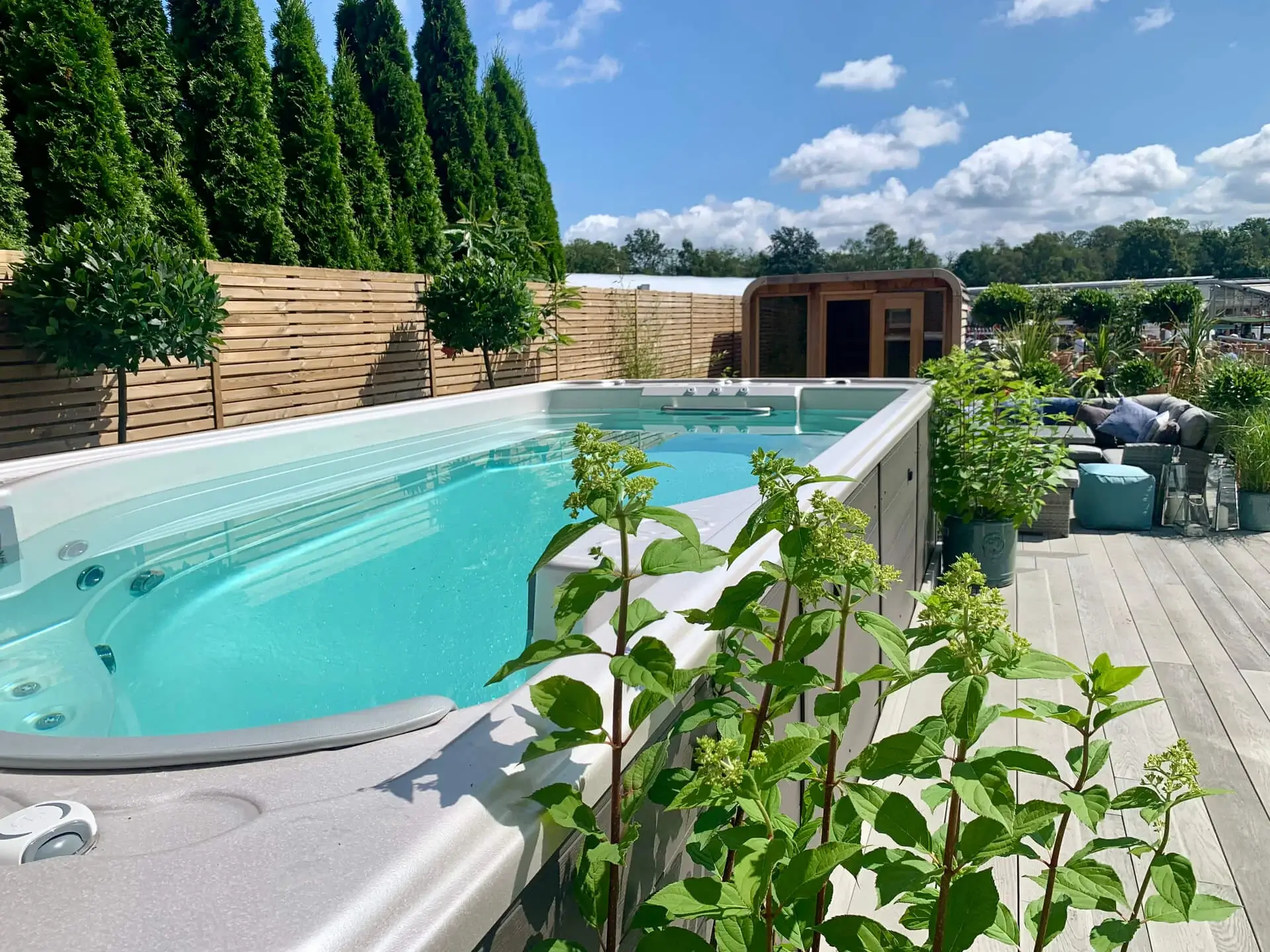 what's the right swim spa installation?