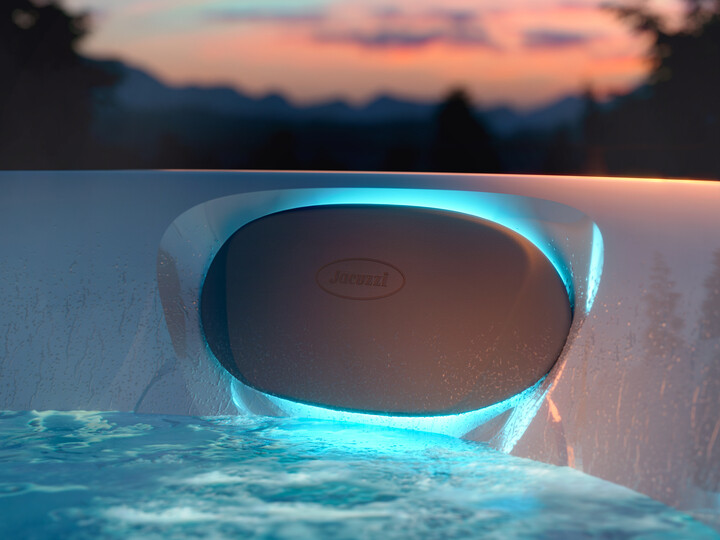 comfortable backlit headrests